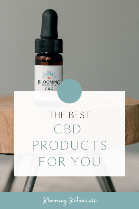 Best CBD products for you

